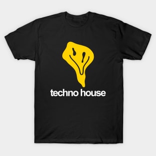 TECHNO HOUSE - DEFORM FACE YELLOW EDITION T-Shirt
